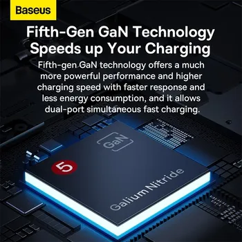 Baseus 65W GaN5 Fast Charger Adapter